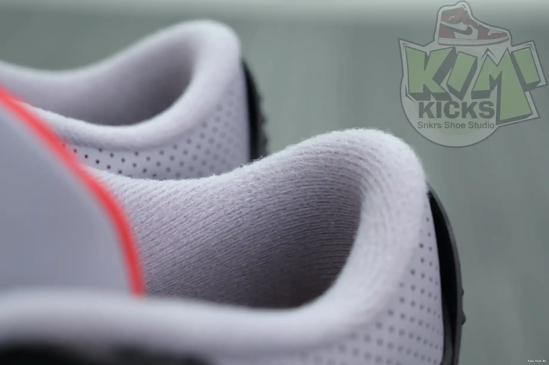 Kimikick Jordan Air Reimagined” 3“Black Cement 0822